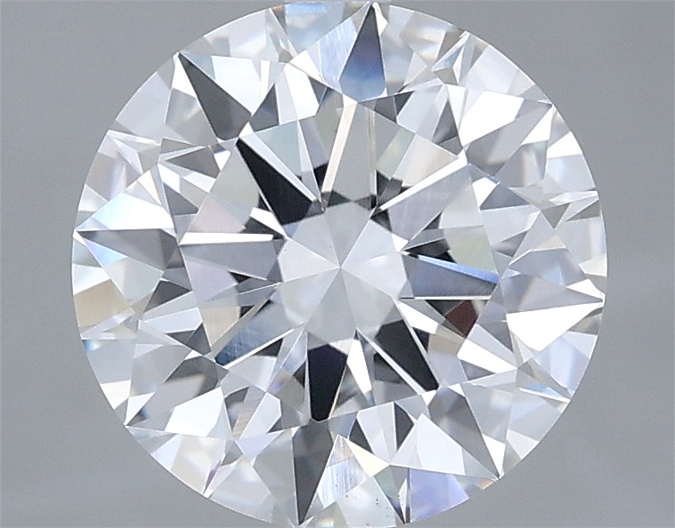 3ct Round E VS1 Lab-Grown Diamond