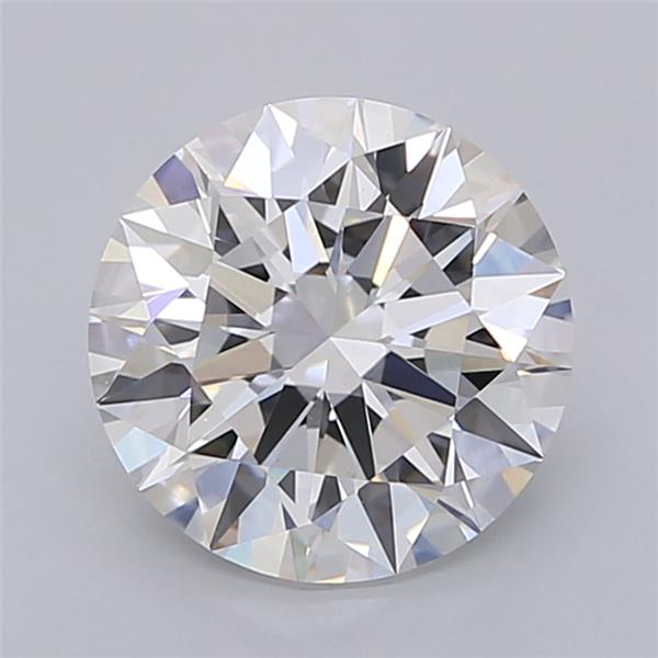 2.53ct Round D VVS2 Lab-Grown Diamond