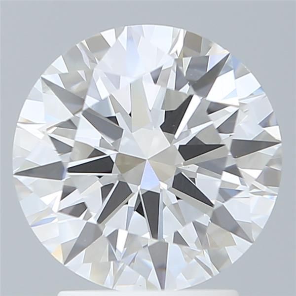 2.6ct Round D VVS2 Lab-Grown Diamond