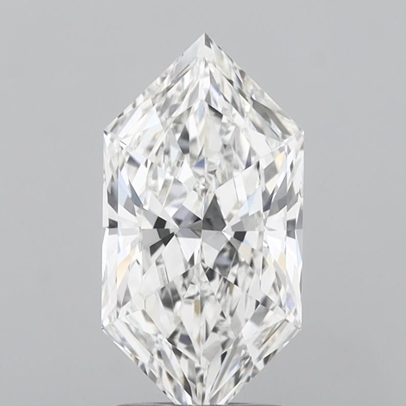 2.05ct Hexagonal E VVS2 Lab-Grown Diamond