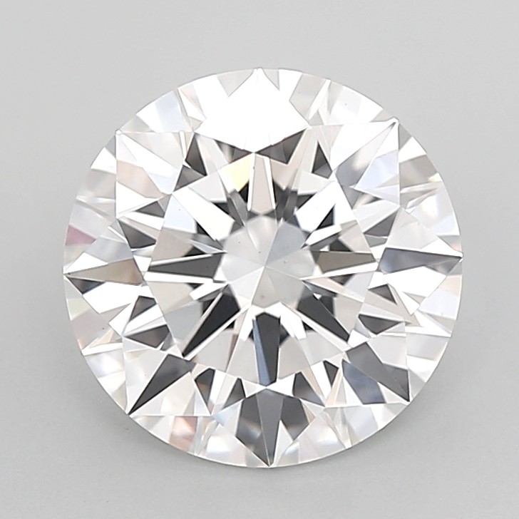 3.04ct Round E VVS2 Lab-Grown Diamond