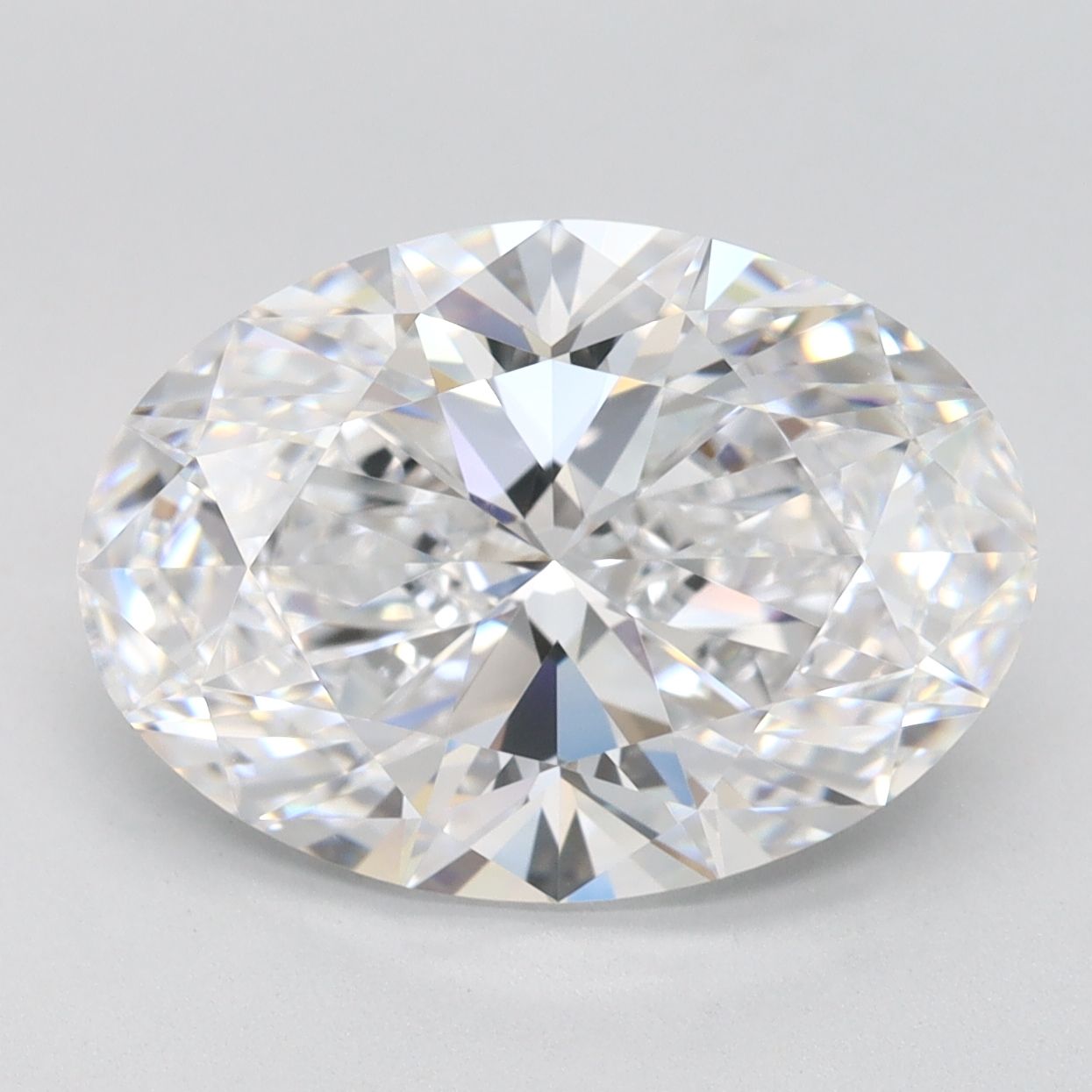 4.17ct Oval D FL Lab-Grown Diamond
