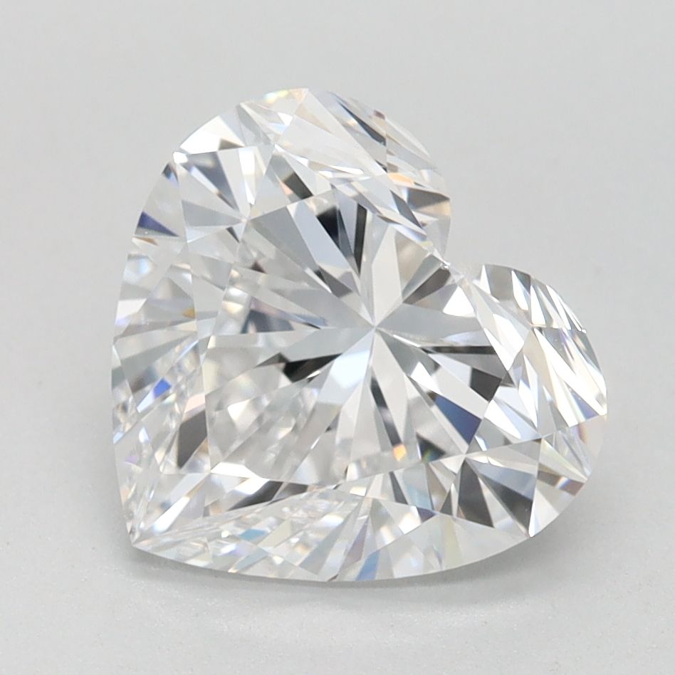 2.13ct Heart D FL Lab-Grown Diamond