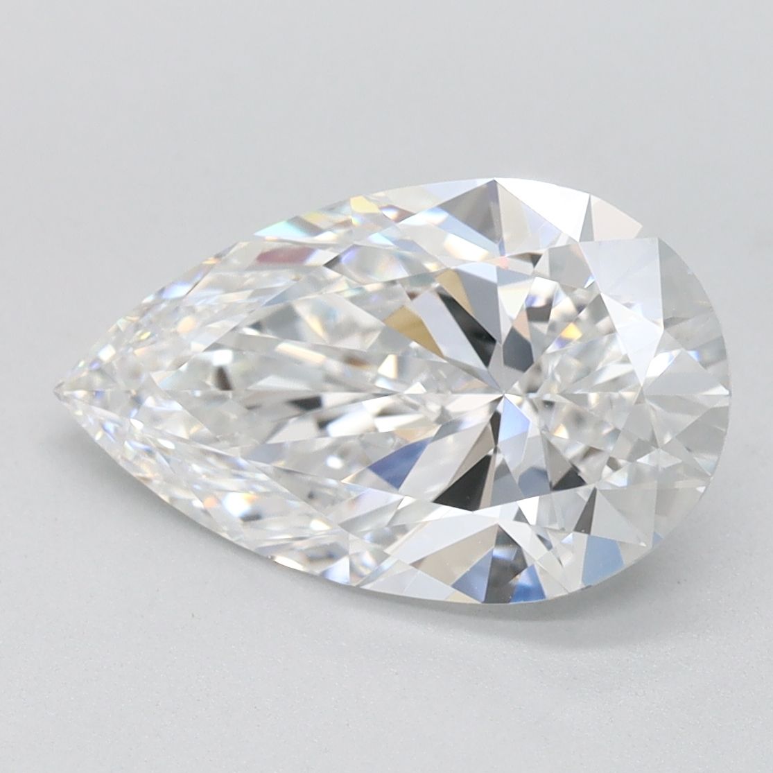 2.2ct Pear D FL Lab-Grown Diamond