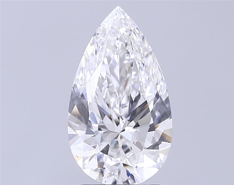 2.6ct Pear E VS1 Lab-Grown Diamond