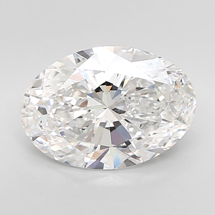 5.09ct Oval D VVS2 Lab-Grown Diamond