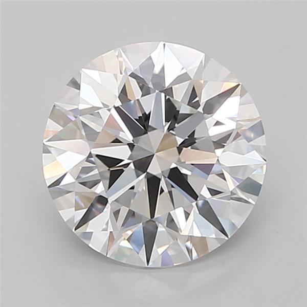 2.5ct Round D VVS2 Lab-Grown Diamond