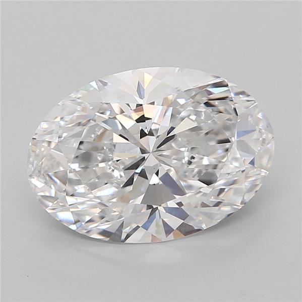 5.08ct Oval D VVS2 Lab-Grown Diamond