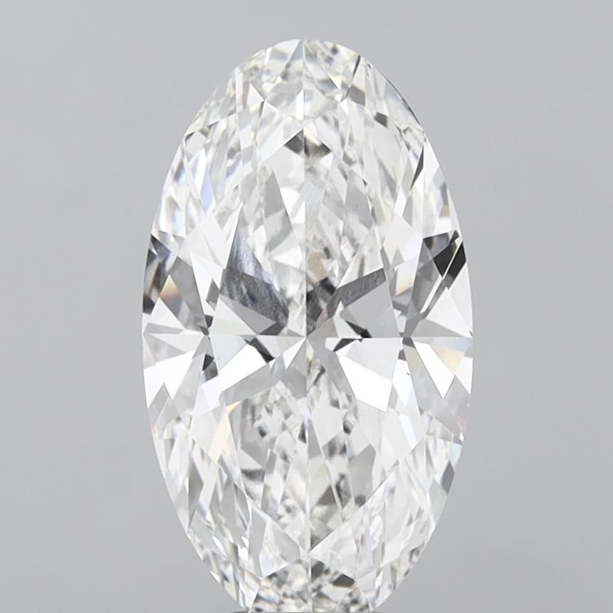 6.05ct Moval F VVS2 Lab-Grown Diamond
