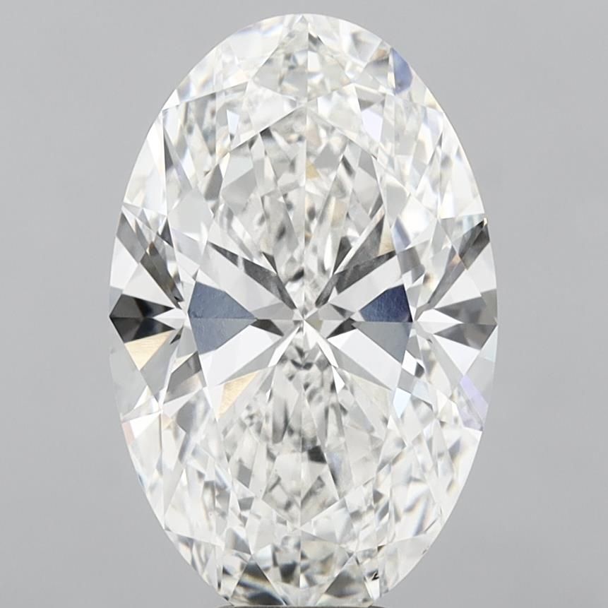 8.1ct Oval F VS1 Lab-Grown Diamond