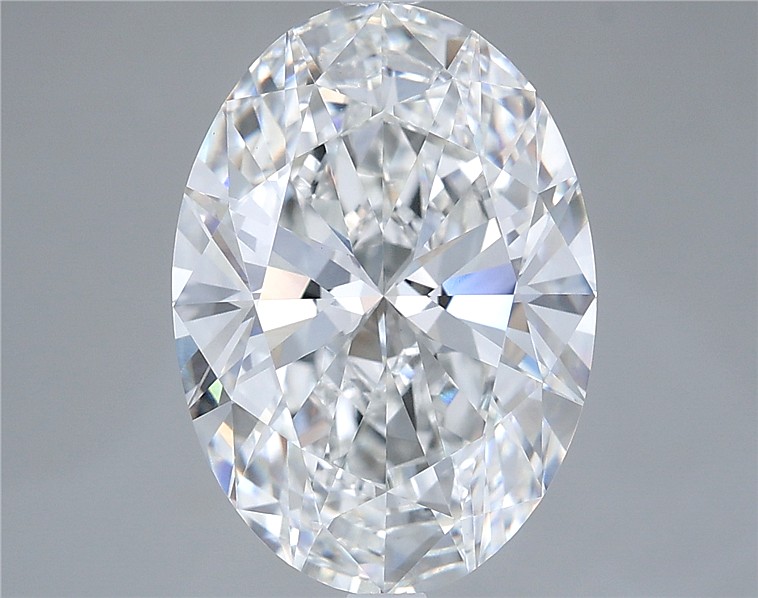 5.02ct Oval F VVS2 Lab-Grown Diamond