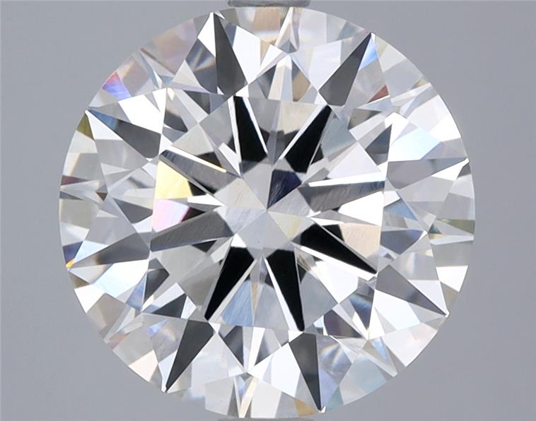 4.06ct Round F VVS2 Lab-Grown Diamond