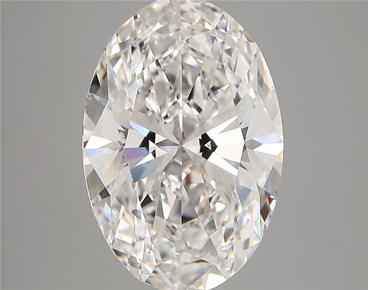 4.38ct Oval F VVS1 Lab-Grown Diamond