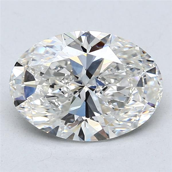 2.54ct Oval F VS1 Lab-Grown Diamond