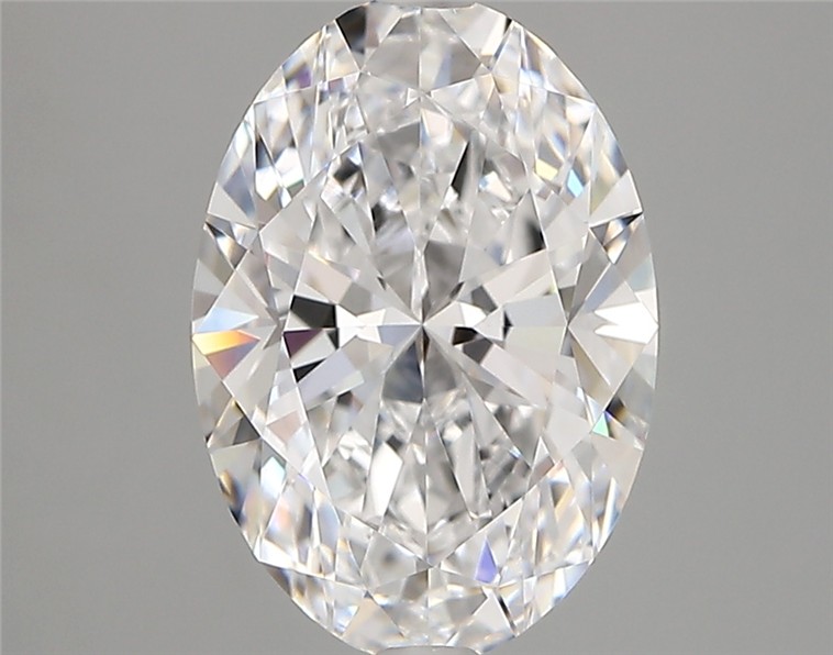 2.86ct Oval D IF Lab-Grown Diamond