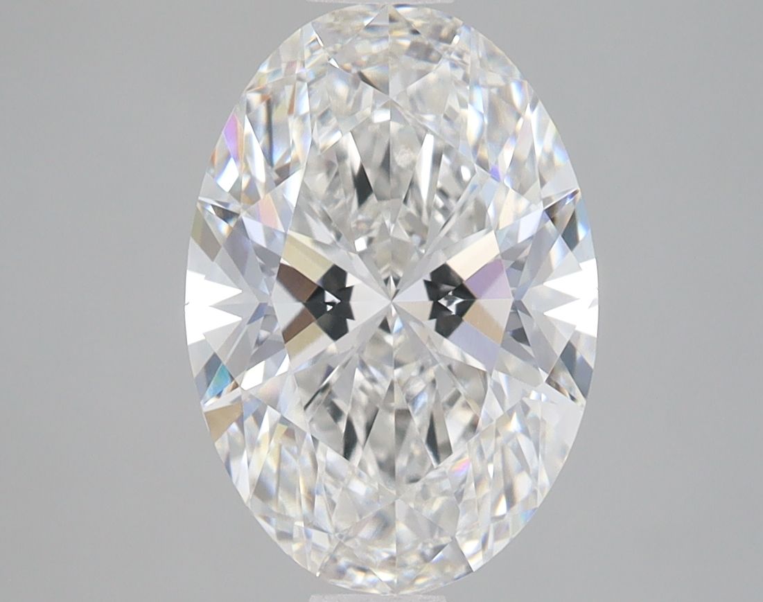 3.1ct Oval F VVS2 Lab-Grown Diamond