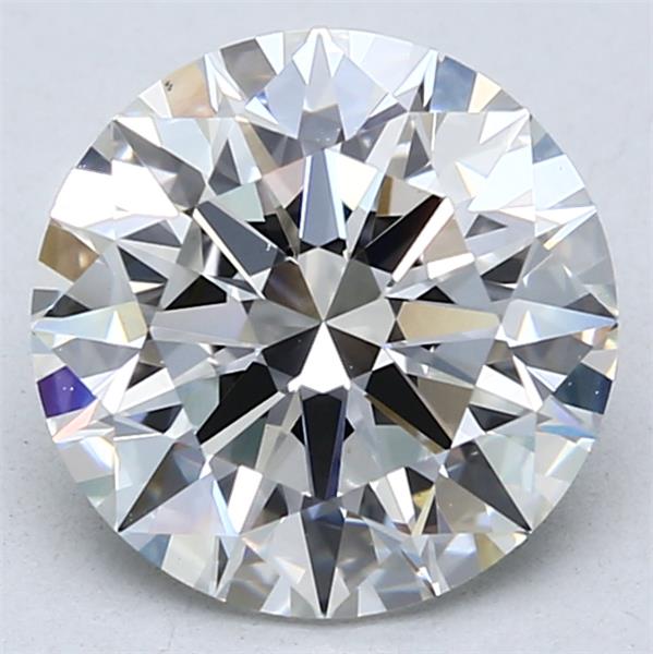 3ct Round E VS1 Lab-Grown Diamond