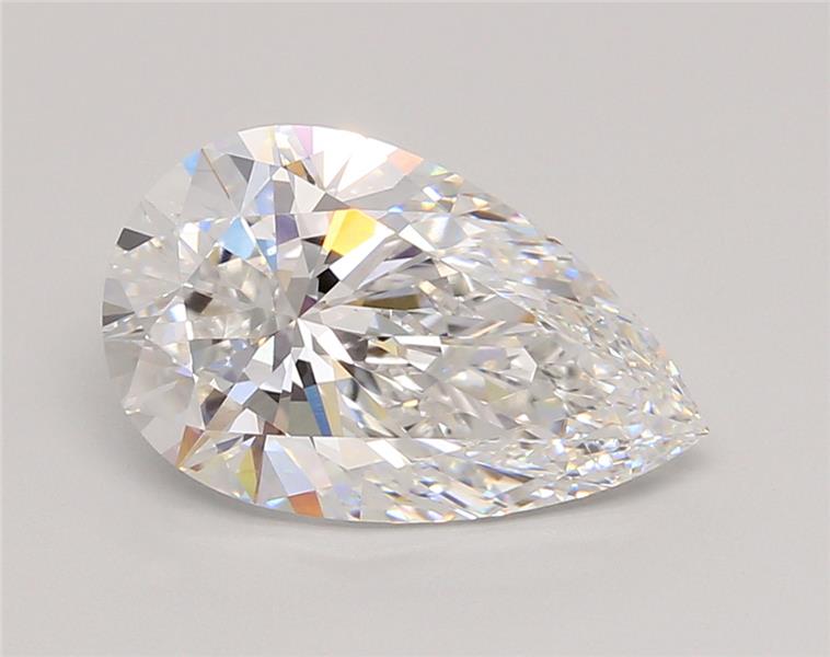 3.54ct Pear D VVS2 Lab-Grown Diamond