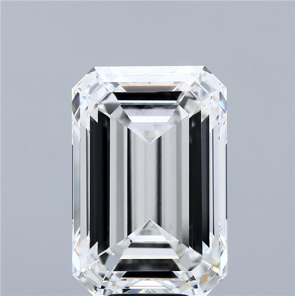 10.75 Carat EMERALD Shape F Colour VS1 Clarity  Cut - White Lab Diamond - 2525405
