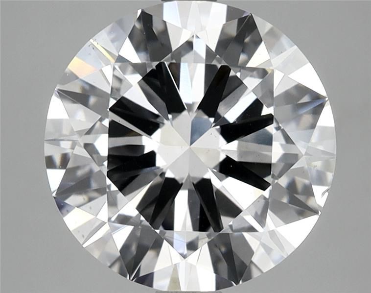 4ct Round D VS2 Lab-Grown Diamond