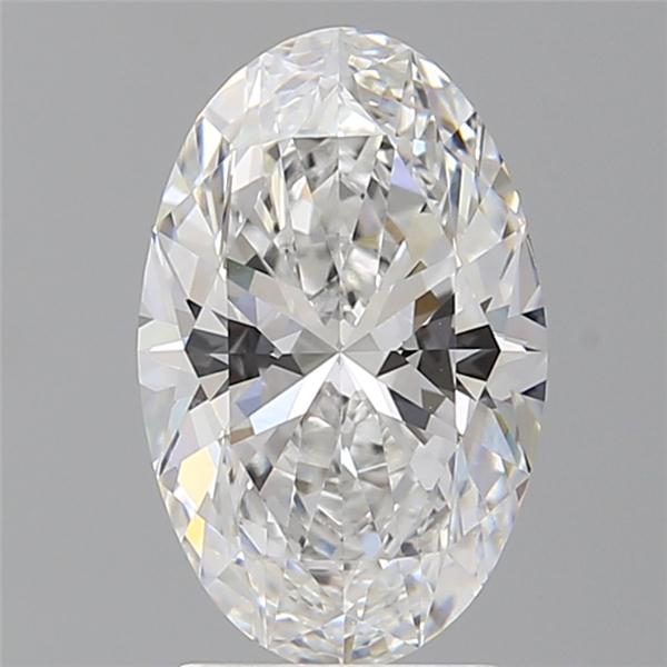 2.6ct Oval D VVS2 Lab-Grown Diamond
