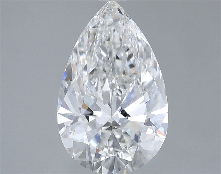 2.53ct Pear F VVS2 Lab-Grown Diamond