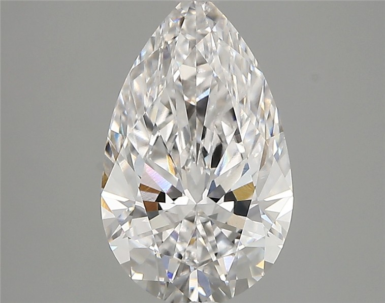 2.47ct Pear D VVS2 Lab-Grown Diamond