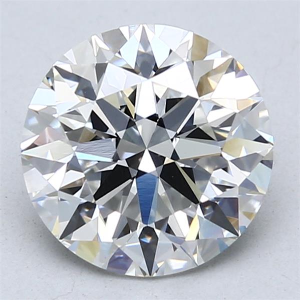 2.5ct Round E VVS2 Lab-Grown Diamond