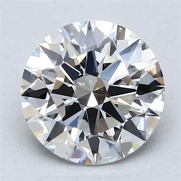 2.01ct Round F VVS2 Lab-Grown Diamond