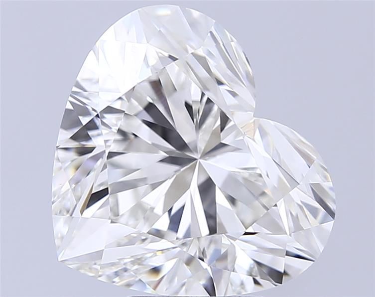 8.02ct Heart F VVS2 Lab-Grown Diamond