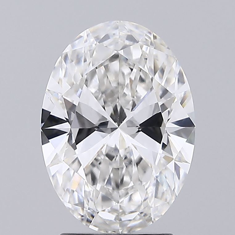 2.66ct Oval F VVS2 Lab-Grown Diamond