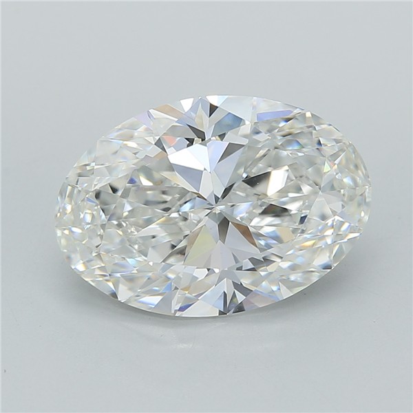 4.45ct Oval F VVS2 Lab-Grown Diamond