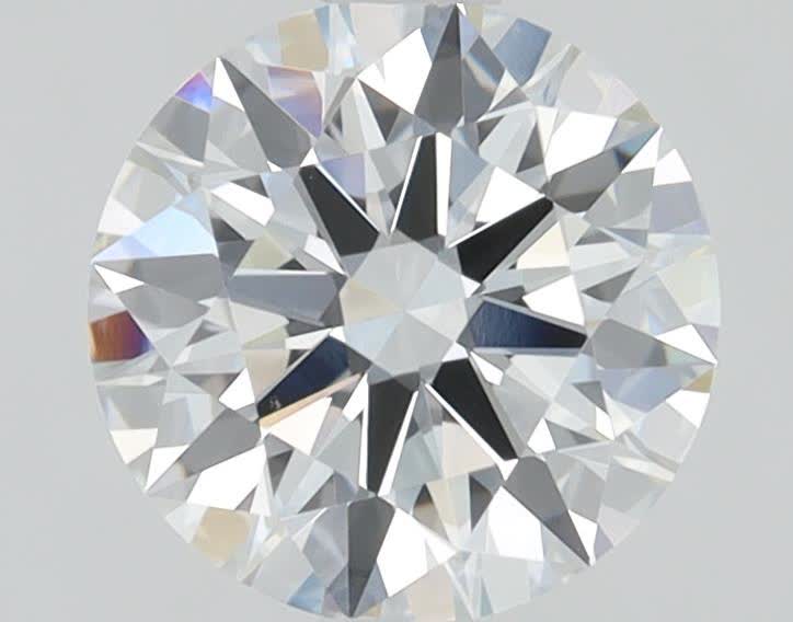 0.9ct Round D VS1 Lab-Grown Diamond
