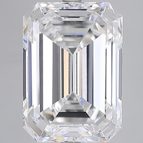 11.08 Carat EMERALD Shape E Colour VS1 Clarity  Cut - White Lab Diamond - 2610222