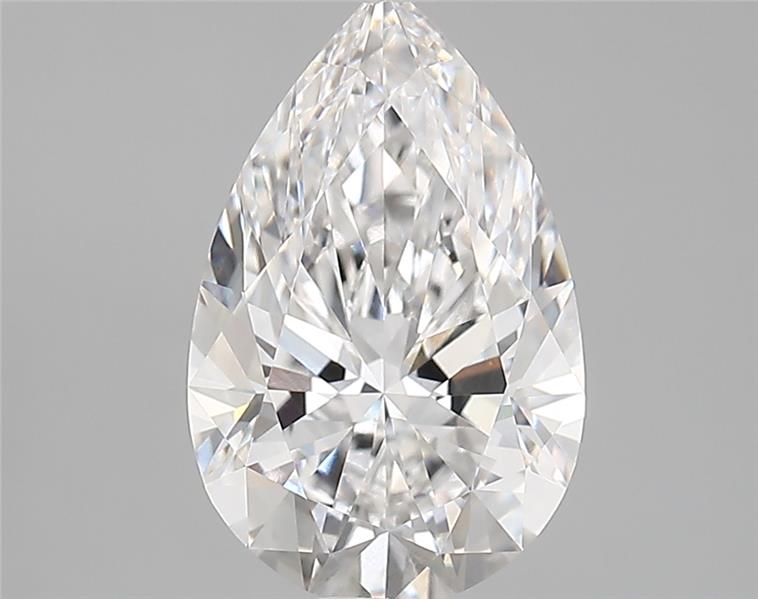 2.66ct Pear D VVS1 Lab-Grown Diamond