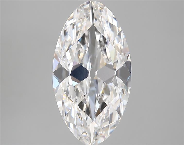 3.8ct Moval D VVS1 Lab-Grown Diamond