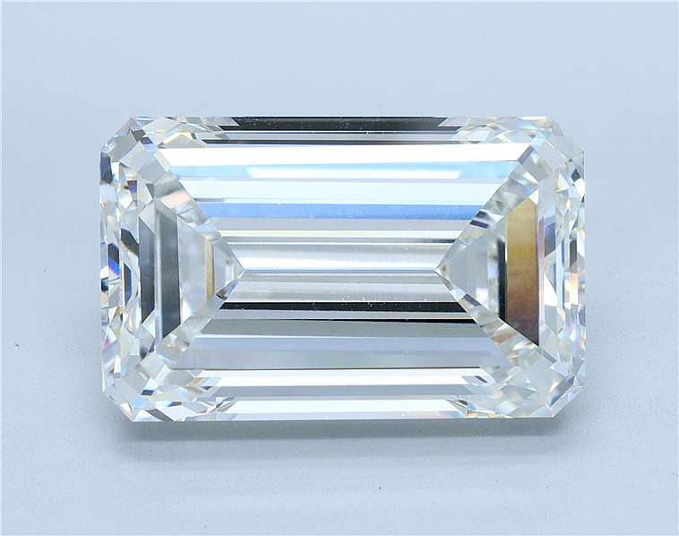 16.08 Carat EMERALD Shape E Colour VVS2 Clarity  Cut - White Lab Diamond - 2773178