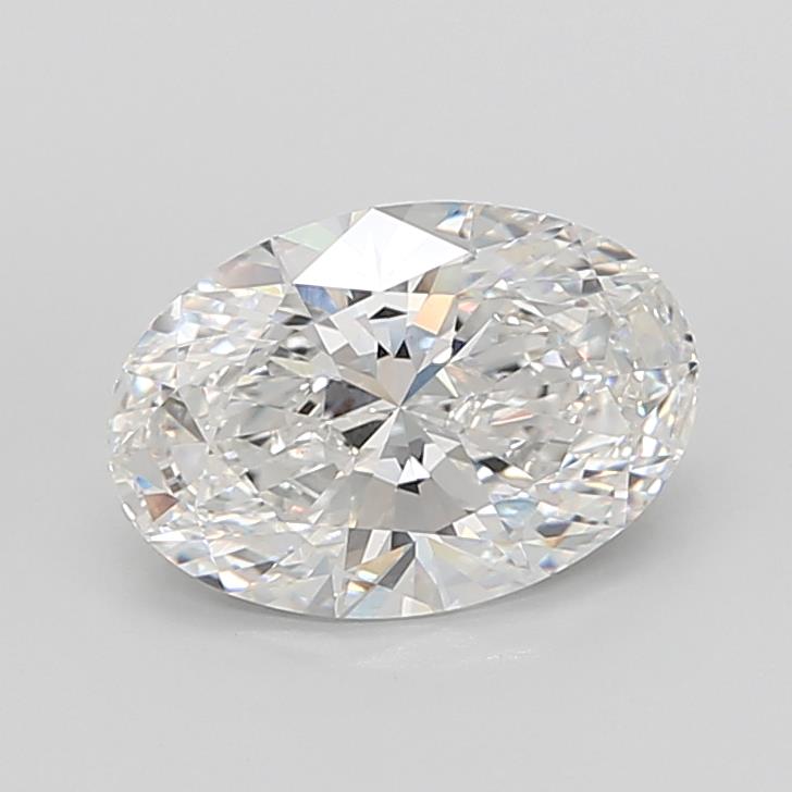 6.09ct Oval F VVS2 Lab-Grown Diamond