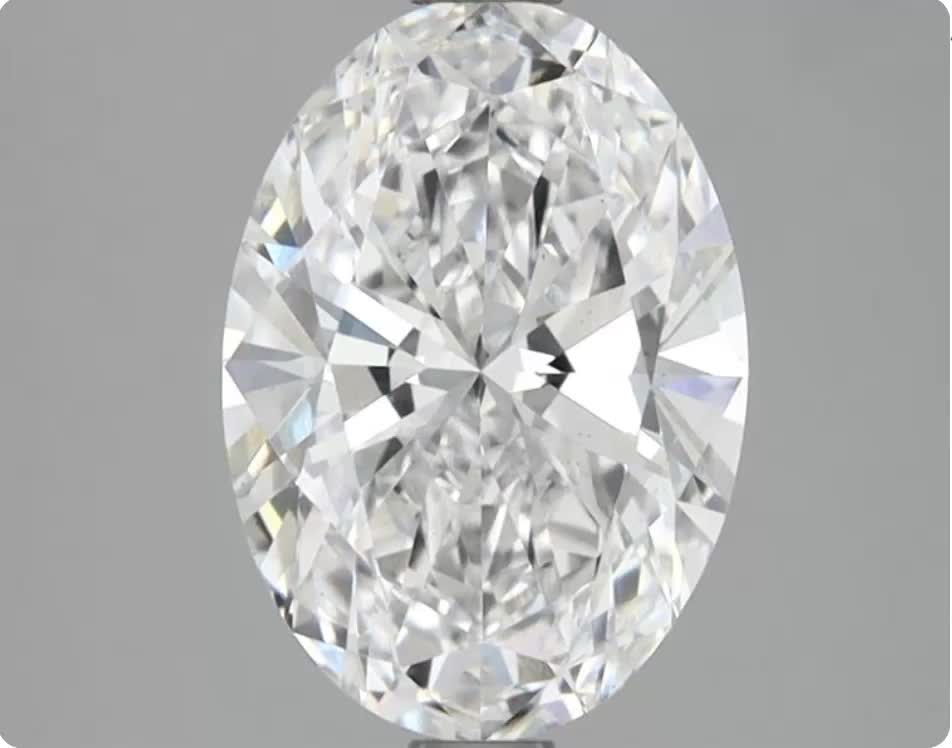 1.02ct Oval F VS2 Lab-Grown Diamond