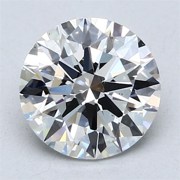 2ct Round E VS2 Lab-Grown Diamond