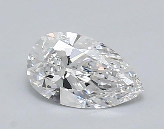 0.84ct Pear D IF Lab-Grown Diamond