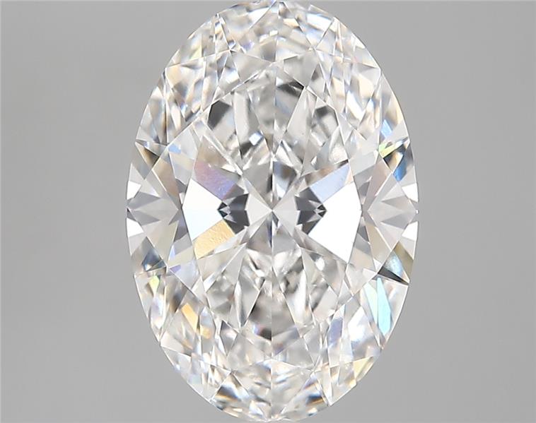 3.83ct Oval E VVS2 Lab-Grown Diamond