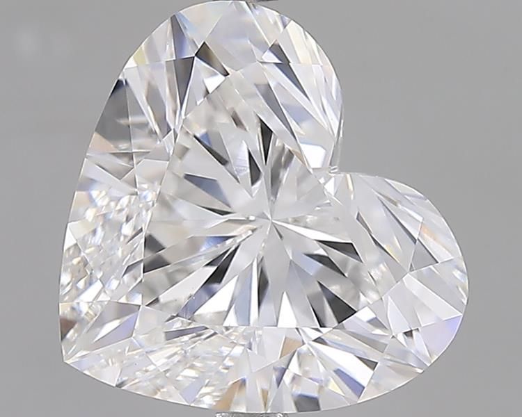 7.29ct Heart F VVS2 Lab-Grown Diamond