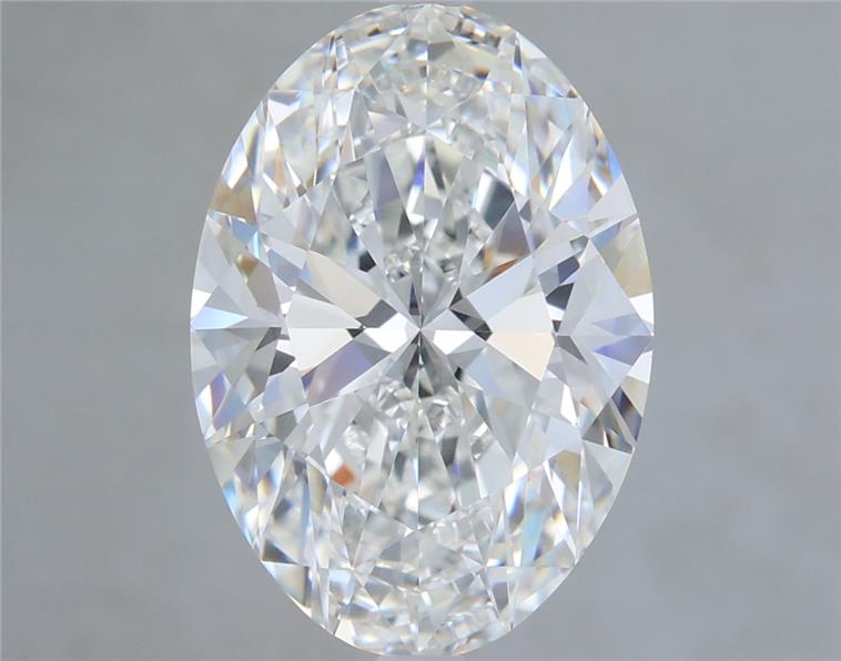 5.02ct Oval F VVS2 Lab-Grown Diamond