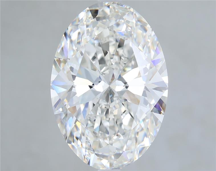 5.08ct Oval F VVS2 Lab-Grown Diamond