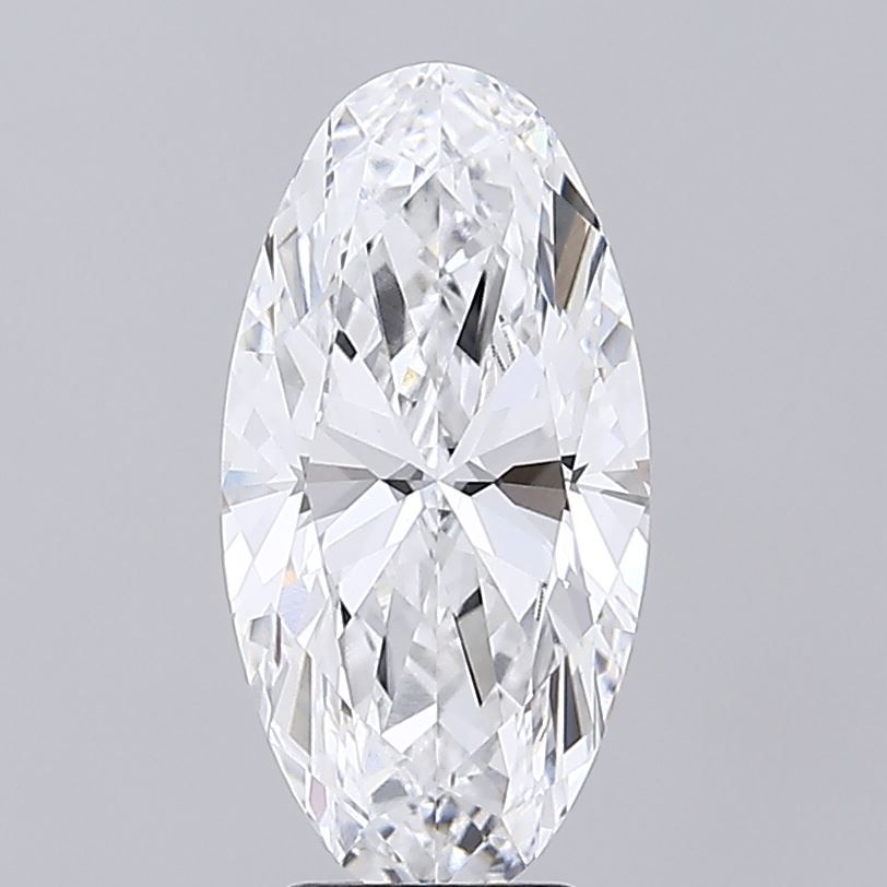 4.59ct Moval E VVS2 Lab-Grown Diamond