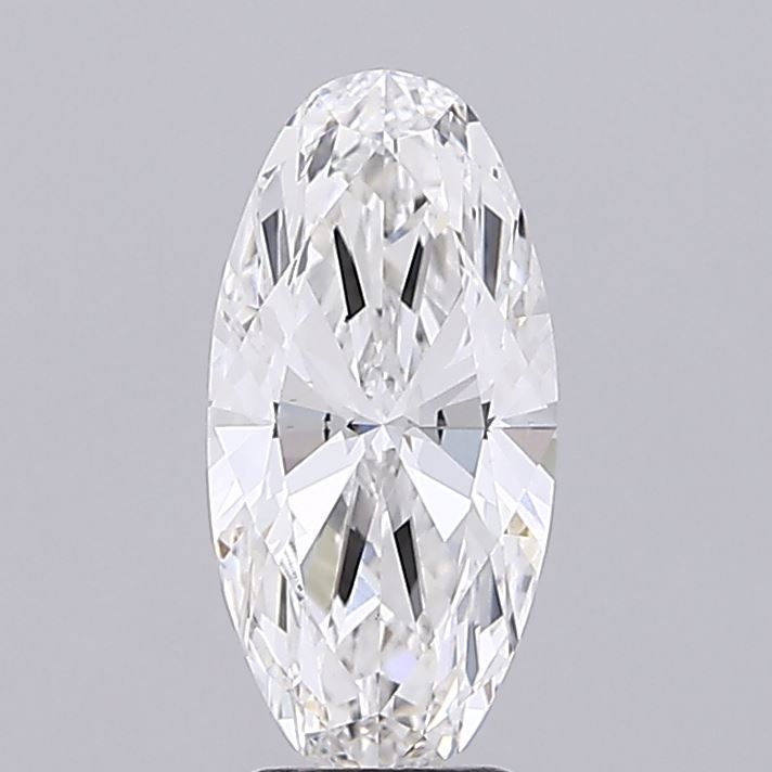 3.06ct Moval F VVS2 Lab-Grown Diamond