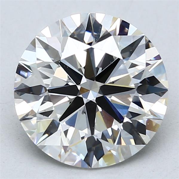 3ct Round F VS1 Lab-Grown Diamond