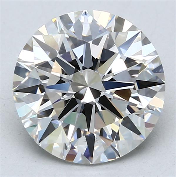 3.01ct Round F VS1 Lab-Grown Diamond