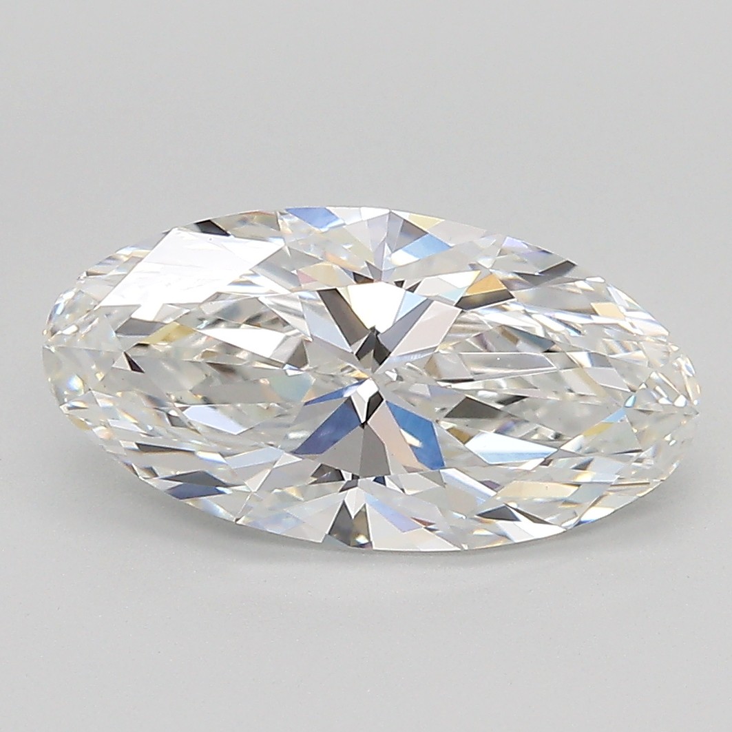 2.59ct Moval F VVS2 Lab-Grown Diamond